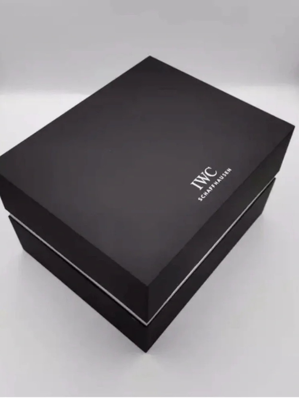IWC Black and White Watch Box